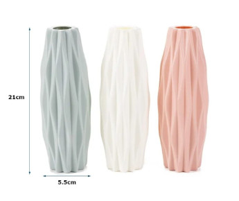 Современная ваза для цветов серо-голубого цвета No Brand (278593796)