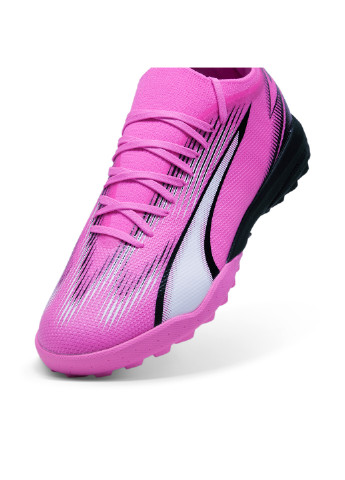 Розовые бутсы ultra match tt football boots Puma