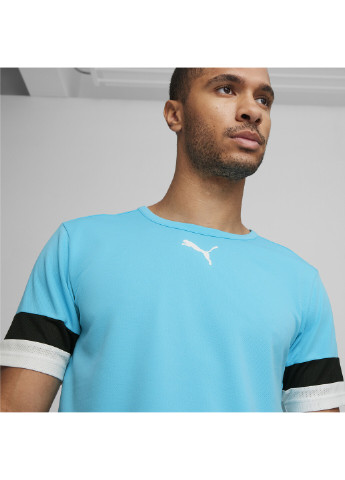 Синяя футболка individualrise men's football jersey Puma