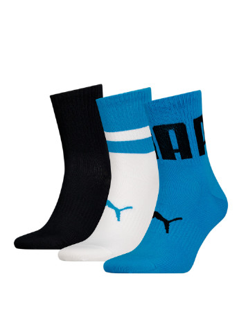 Носки Unisex Short Socks 3 Pack Puma (278609022)