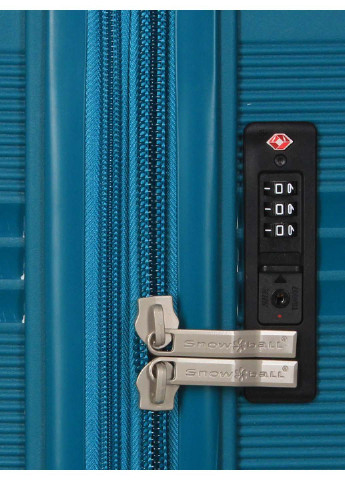 Валіза велика L поліпропілен 21204 76,5×53×31см 99+18л Snowball (290664503)