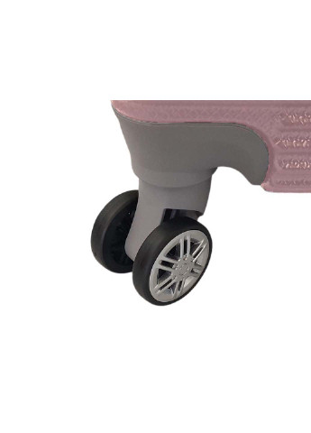 Чемодан дорожный средний M 0508 пластиковый Carbon (290664775)