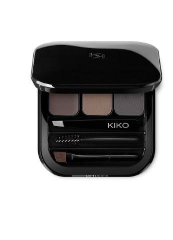 Палітра тіней для корекцій брів 03 Brunette, 0.4 г/1г/1г Kiko (256550270)