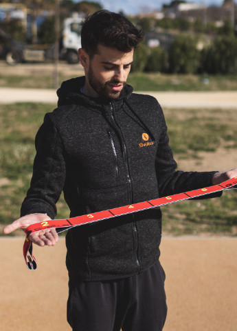 Эспандер для фитнеса красный, 10 кг + QR код (SLTS-0006) Sveltus Elastiband (256606538)