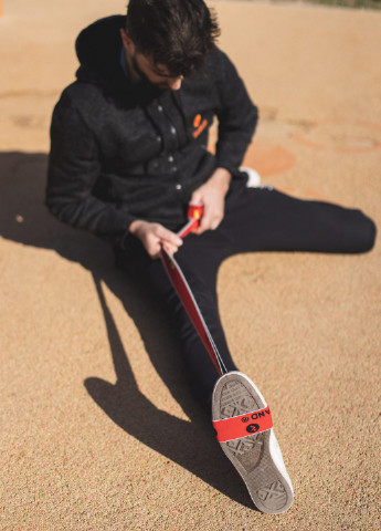 Эспандер для фитнеса красный, 10 кг + QR код (SLTS-0006) Sveltus Elastiband (256606538)