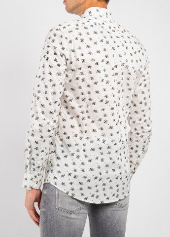 Черно-белая кэжуал рубашка Antony Morato