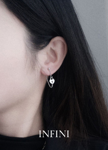 Серьги серебряные Infini (256615132)