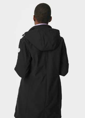 Чорна демісезонна куртка C&A