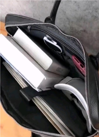 Кожаная сумка для документов и ноутбука Vishnya (256627416)