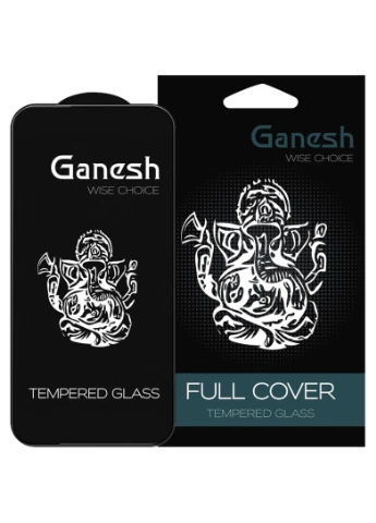 Захисне скло (Full Cover) для Apple iPhone 13 Pro Max / 14 Plus (6.7") Чорний (is_00000051318_1) Ganesh (256627626)