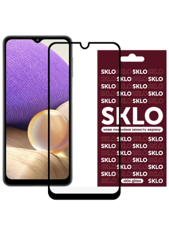 Захисне скло 3D (full glue) для Samsung Galaxy A33 5G Чорний (is_00000054372_1) SKLO (256628060)