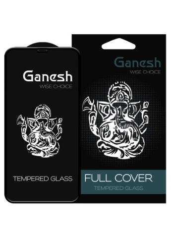 Защитное стекло (Full Cover) для Apple iPhone 11 Pro / X / XS (5.8") Черный (is_00000037445_1) Ganesh (256627634)