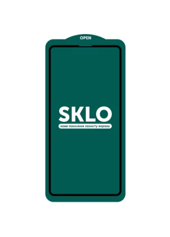Захисне скло 5D (full glue) (тех.пак) для Apple iPhone 14 Pro (6.1") Чорний (is_00000055055_1) SKLO (256628064)