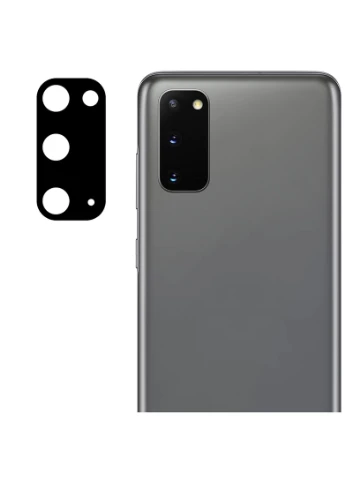 Гибкое защитное стекло 0.18mm на камеру (тех.пак) для Samsung Galaxy S20 Черный (is_00000035510_1) Epik (256627824)