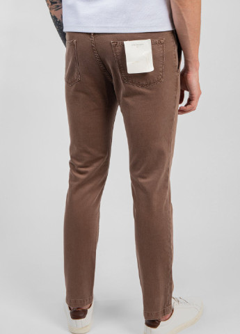 Коричневые демисезонные коричневые джинсы skinny Briglia 1949
