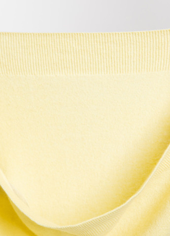 Желтый демисезонный темно-синий гольф из кашемира Malo