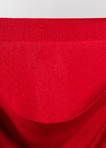 Красный демисезонный коричневый хлопковый джемпер Malo