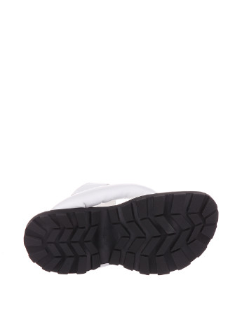 Белые шлепанцы Aidini