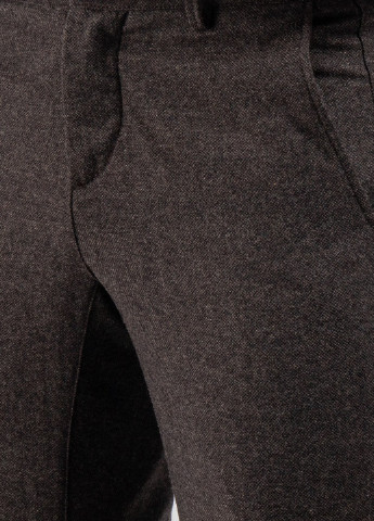 Коричневые кэжуал демисезонные брюки Just Mode