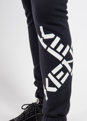 Черные спортивные демисезонные брюки Kenzo