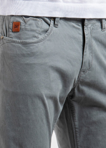 Серые кэжуал демисезонные брюки Vanguard