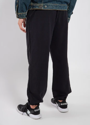 Черные спортивные демисезонные брюки MSGM