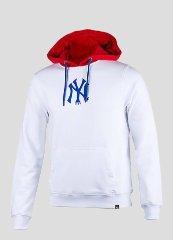 Белый худи Ny Yankees Pullover Hood 47 Brand (256659262)