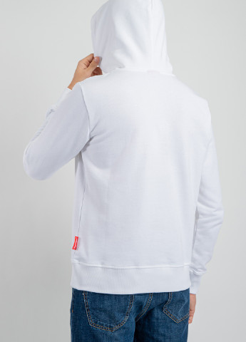Белый хлопковый худи с логотипом Supreme Spain (256659315)