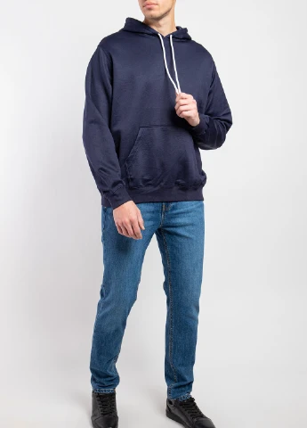 Темно-синий хлопковый худи MSGM (256659249)