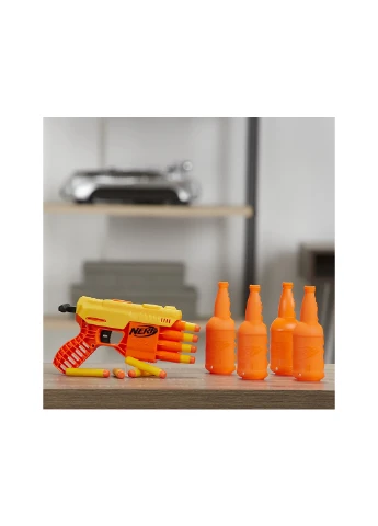 Бластер Hasbro Альфа Страйк Фанг QS-4 E8308 Nerf (256733123)