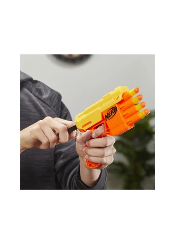 Бластер Hasbro Альфа Страйк Фанг QS-4 E8308 Nerf (256733123)