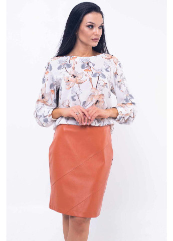 Оранжевая кэжуал юбка Ри Мари