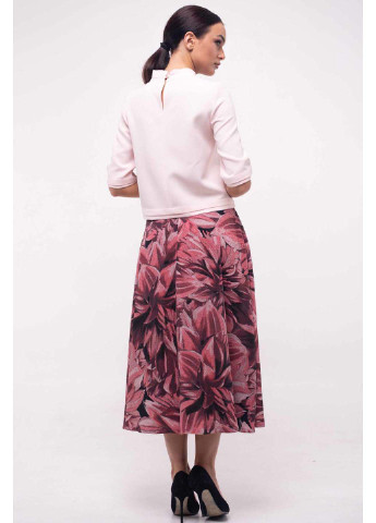 Темно-розовая кэжуал юбка Ри Мари