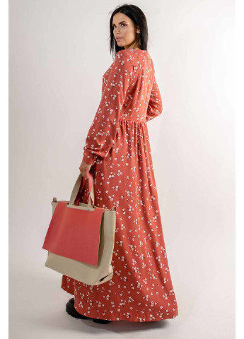 Комбинированное кэжуал платье Ри Мари