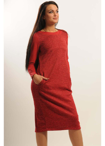 Красное кэжуал платье Ри Мари