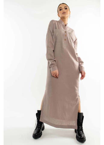 Лиловое кэжуал платье Ри Мари
