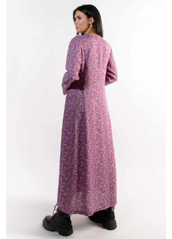 Сиреневое кэжуал платье Ри Мари