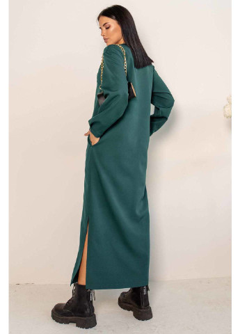 Изумрудное кэжуал платье Ри Мари