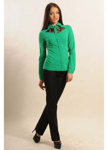 Зелена демісезонна блуза Ри Мари