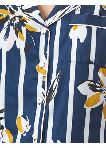 Комбинированная всесезон пижамный комплект кофта + брюки Fable & Eve Knightsbridge 1378