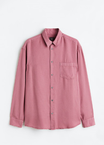 Розовая кэжуал рубашка H&M