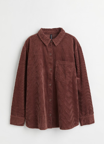 Темно-коричнева демісезонна блузка H&M