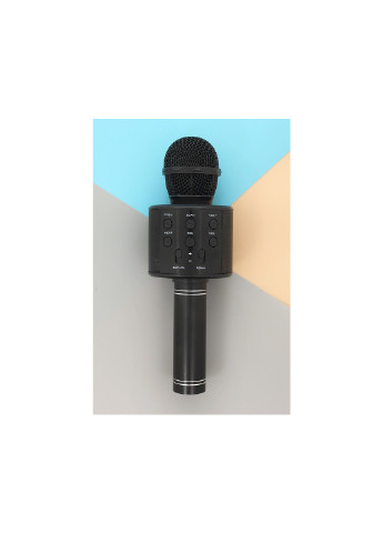 Караоке микрофон з світлом WS-858L No Brand (256783496)