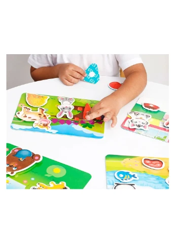 Гра з липучками VT1302-27 Хто що їсть? Vladi toys (256784147)