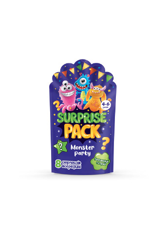 Набор сюрпризов "Surprise pack. Monster party" VT8080-03 Vladi toys (256793923)