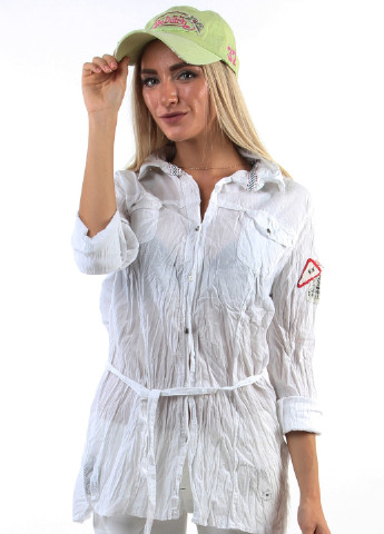 Белая демисезонная блуза Forza Viva