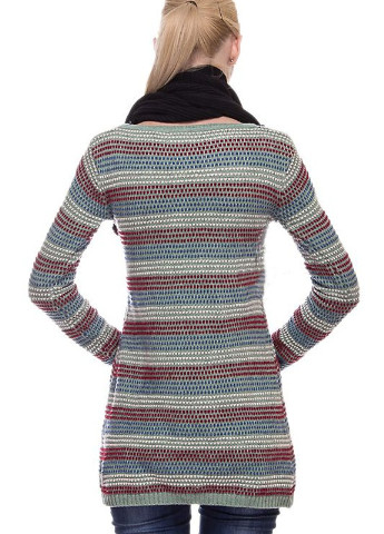 Комбинированный демисезонный свитер пуловер Number Nine