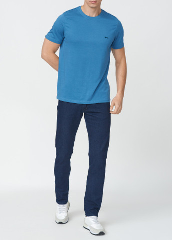 Блакитна футболка Harmont & Blaine