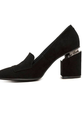 Aquamarin Туфлі чорний з натуральна замша, — демісезон (256900868)
