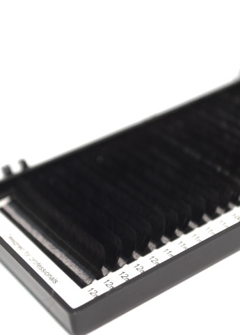 Ресницы для наращивания 20 линий MIX черные, изгиб C, толщина 0.10мм, длина 8(2)*9(4)*10(4)*11(5)*12(5) FIXEye hylon lash (256901298)